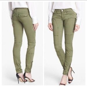 BLANKNYC Stick Shift Army Green Skinny Jeans 25